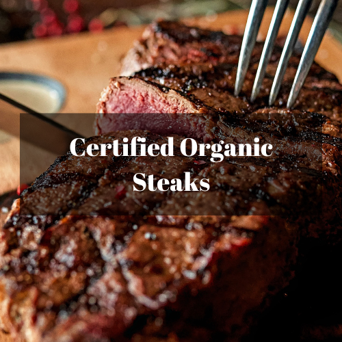 Certified Organic Steaks